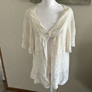 Croft & Barrow Short Sleeved Cardidan